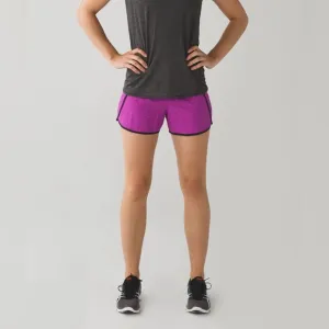 Lululemon like new Run Time Shorts Reflective Night Fall Ultra Violet Silver
