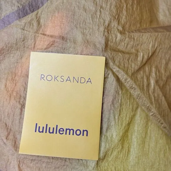 Lululemon x Roksanda‎ Shorts Womens 12 Break New Ground Fools Gold Packable Run