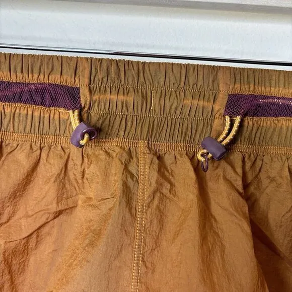 Lululemon x Roksanda‎ Shorts Womens 12 Break New Ground Fools Gold Packable Run