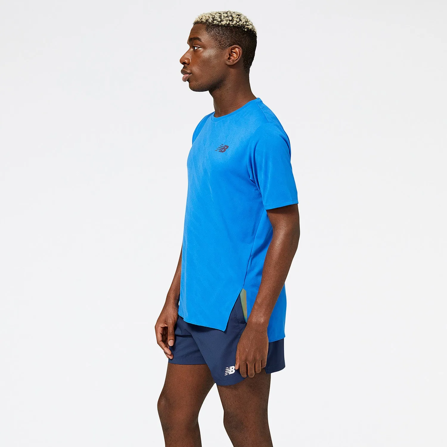 Men's New Balance Q Speed Jacquard Top SS (2)