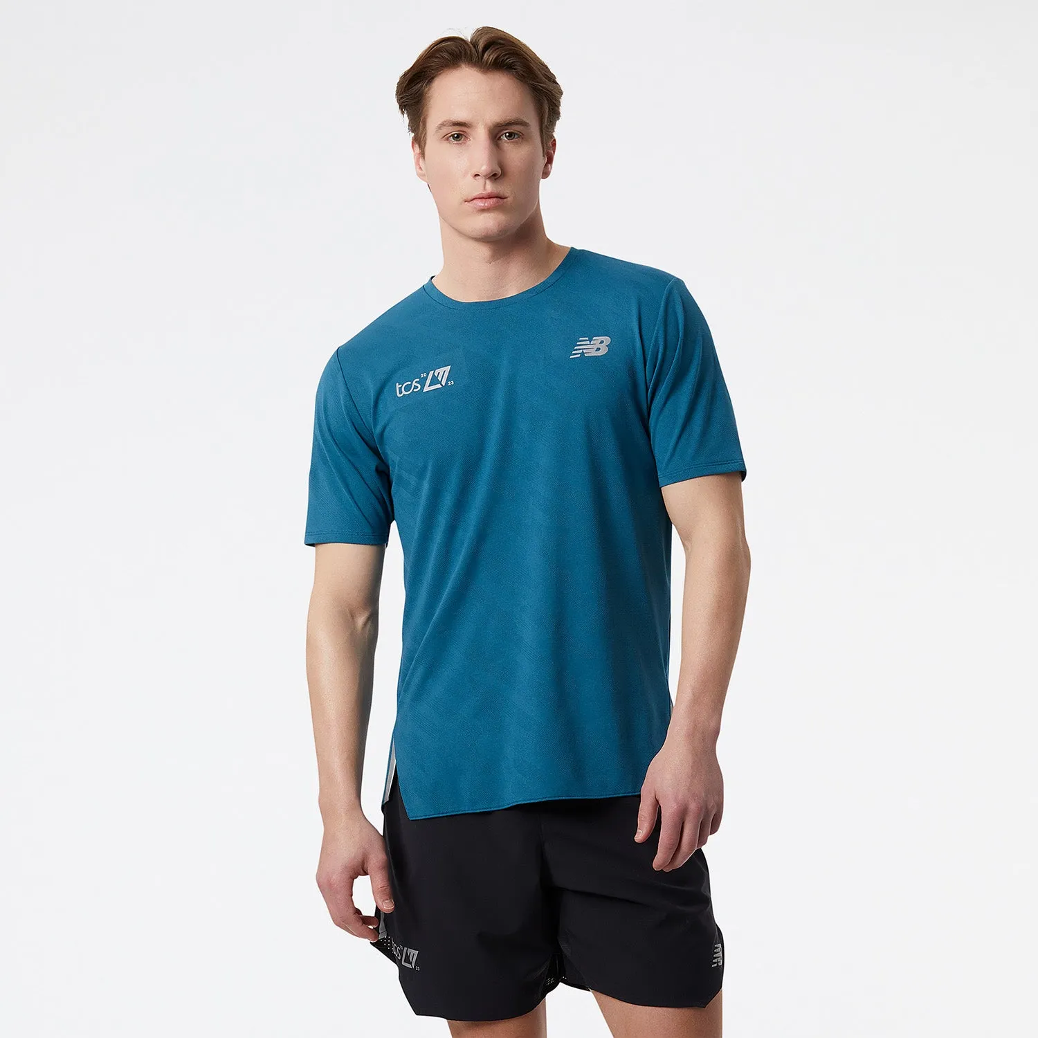 Men's New Balance Q Speed Jacquard Top SS (2)