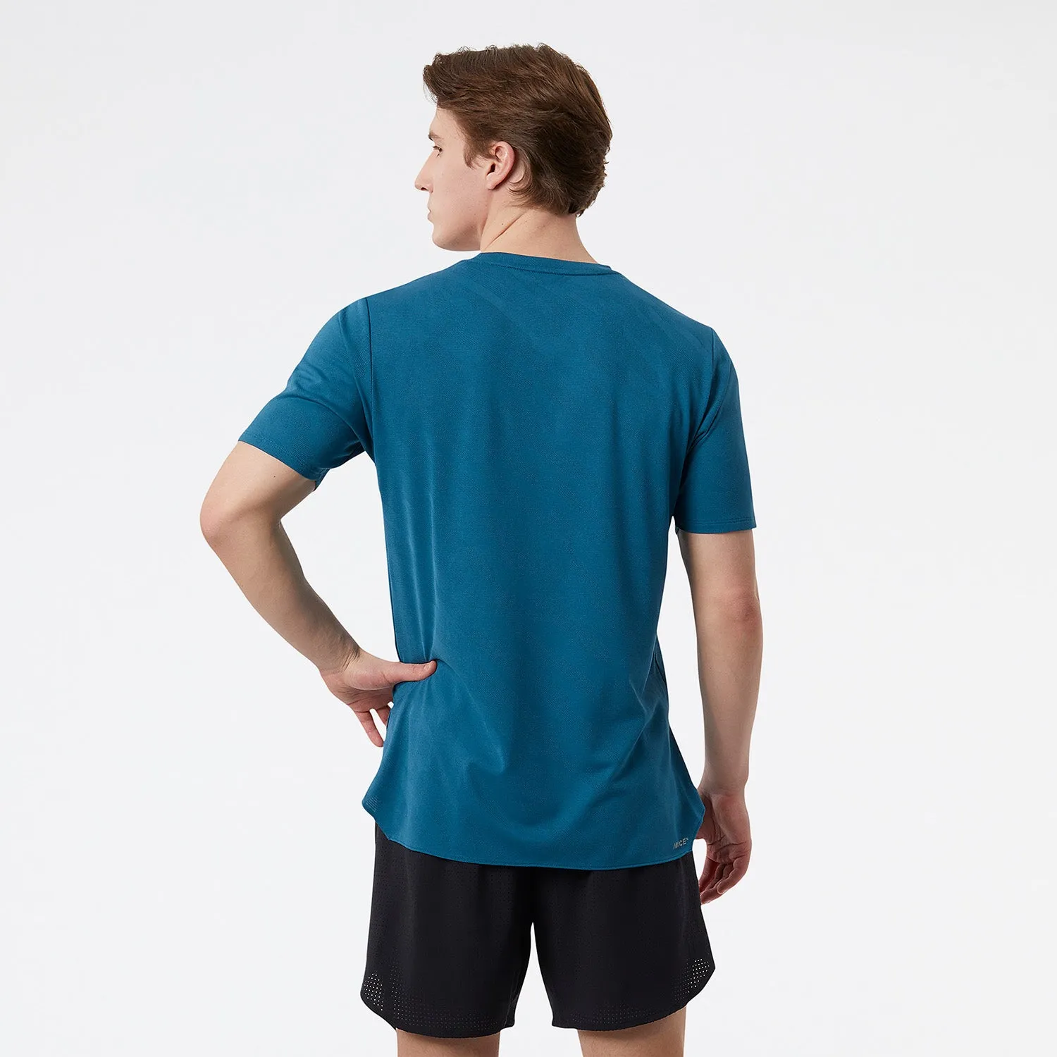 Men's New Balance Q Speed Jacquard Top SS (2)