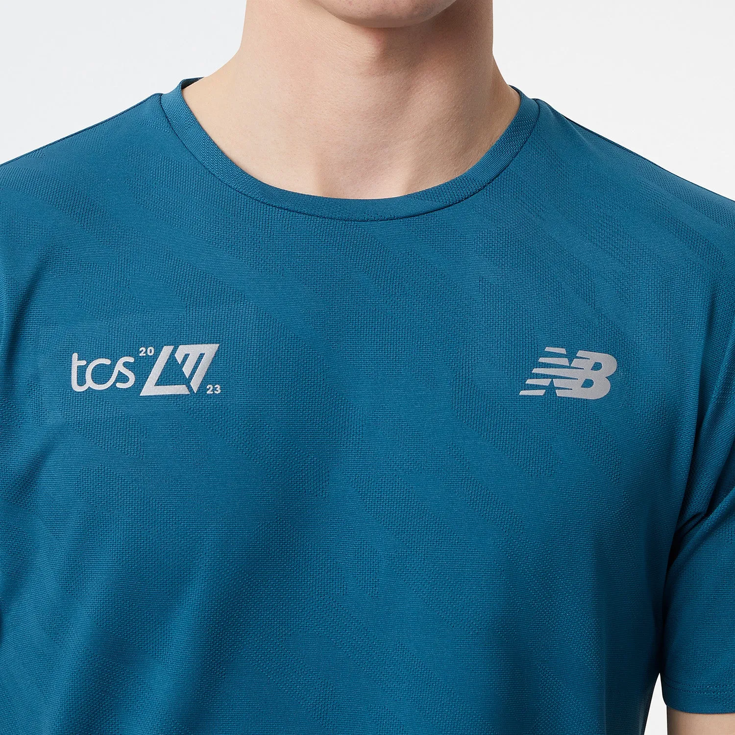 Men's New Balance Q Speed Jacquard Top SS (2)