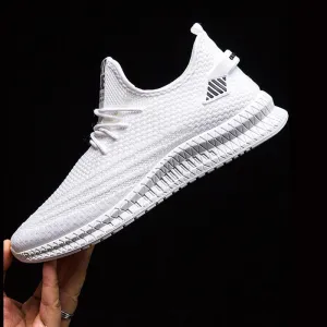 Men's shoes new fashion sports shoes men's flat casual shoes mesh breathable walking shoes tennis shoes Zapatillas Hombre