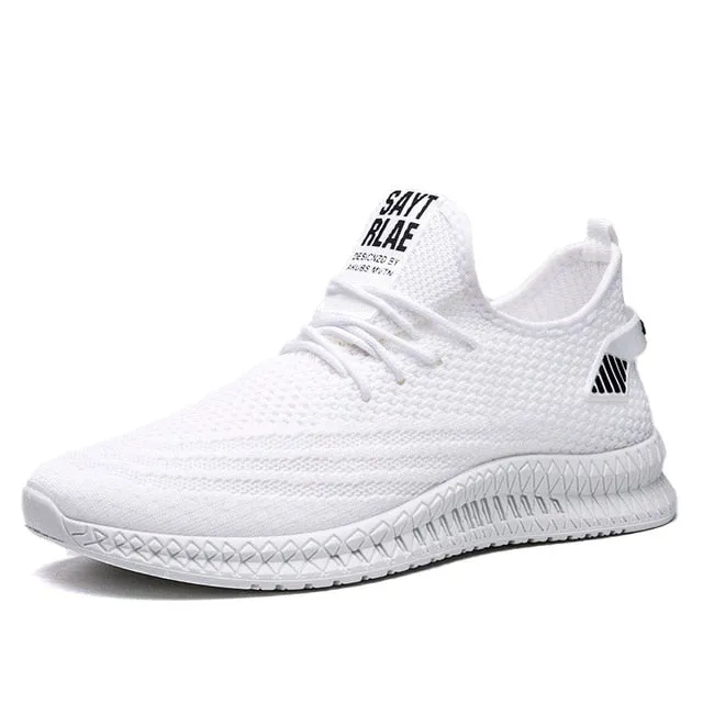 Men's shoes new fashion sports shoes men's flat casual shoes mesh breathable walking shoes tennis shoes Zapatillas Hombre
