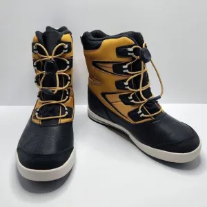 Merrell Boys Snow Bank 3.0 Waterproof Snow Boot Wheat Yellow MK265185 Sz 5 NEW