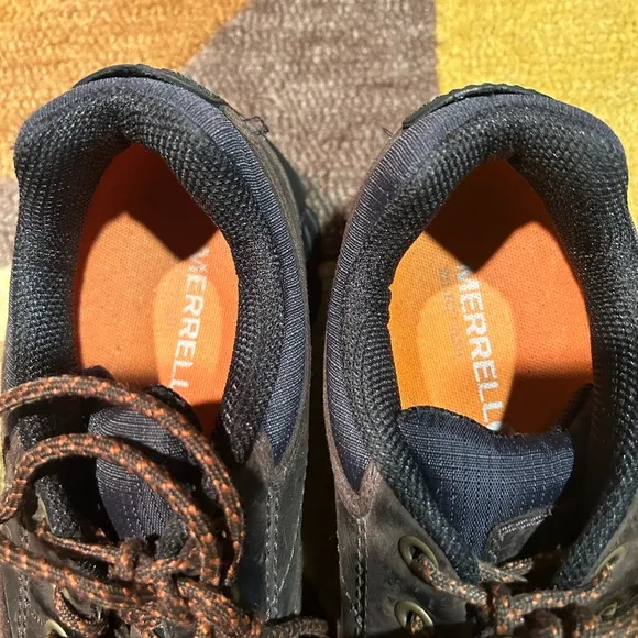 Merrell Moab River Waterproof Hiking Shoes Espresso Brown Men’s Size 10.5 US