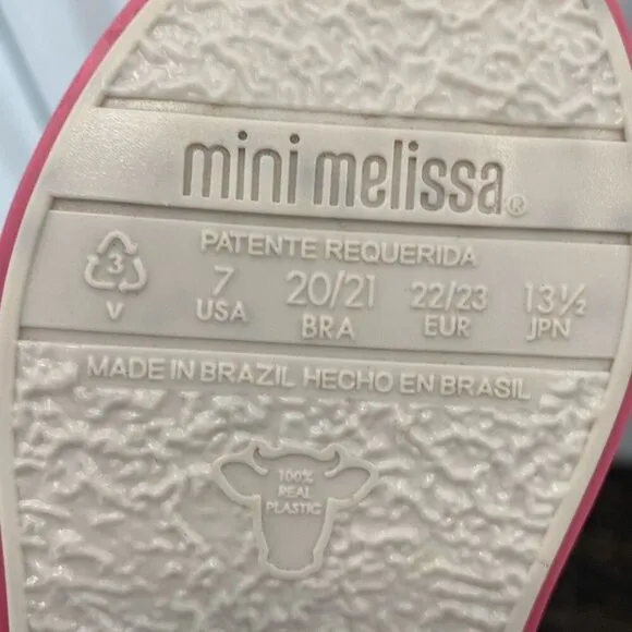 Mini Melissa toddler size 7 ￼