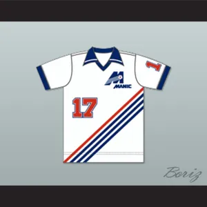 Montreal Manic Navy White Football Soccer Jersey