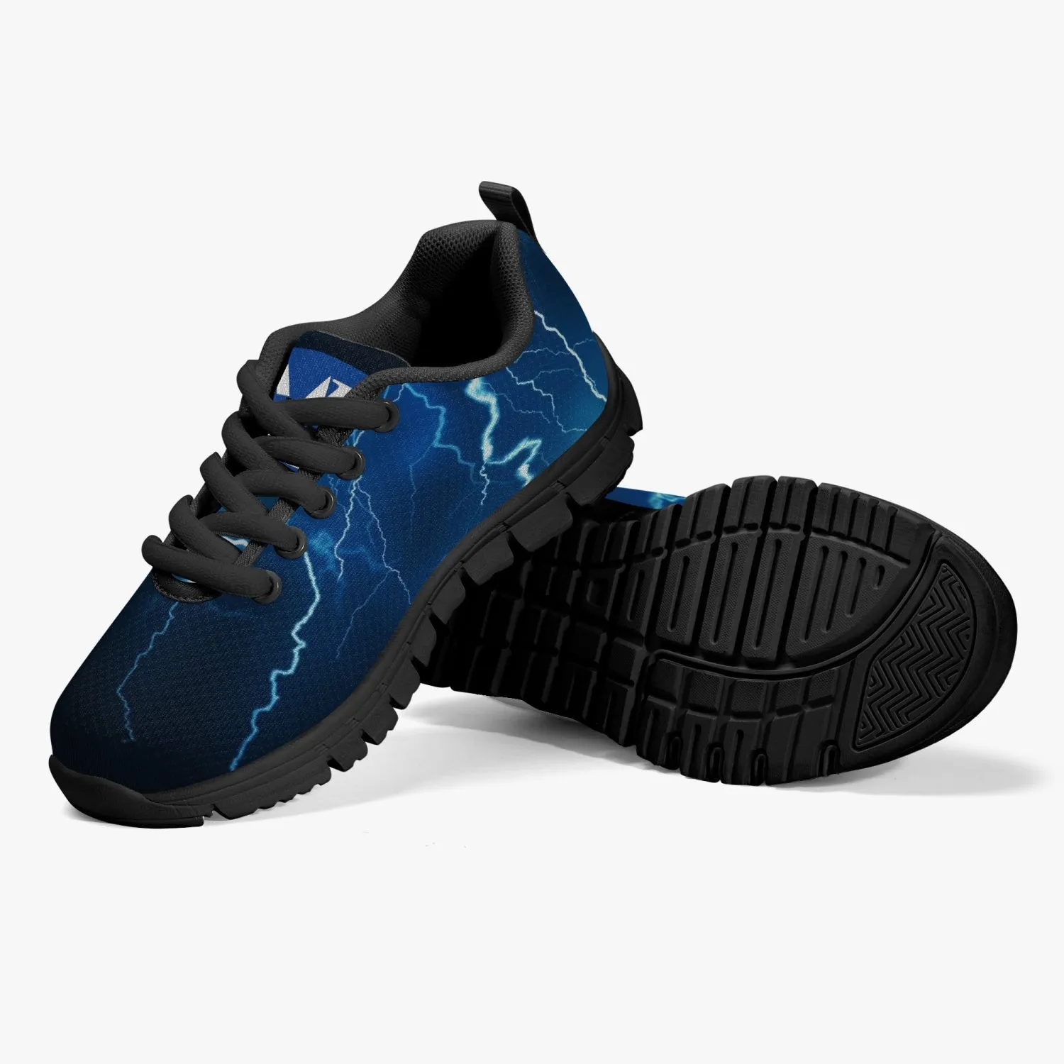 MyVybz Youth Lightning Mesh Sneakers