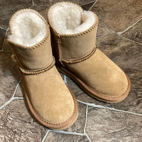 New Aussie Merino Chestnut Auckland High Sz 8 Boots