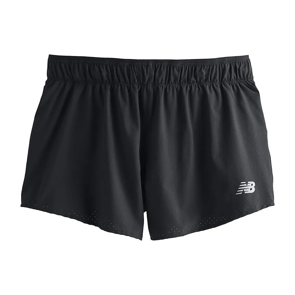 New Balance RC Short 3" (Womens) - Black