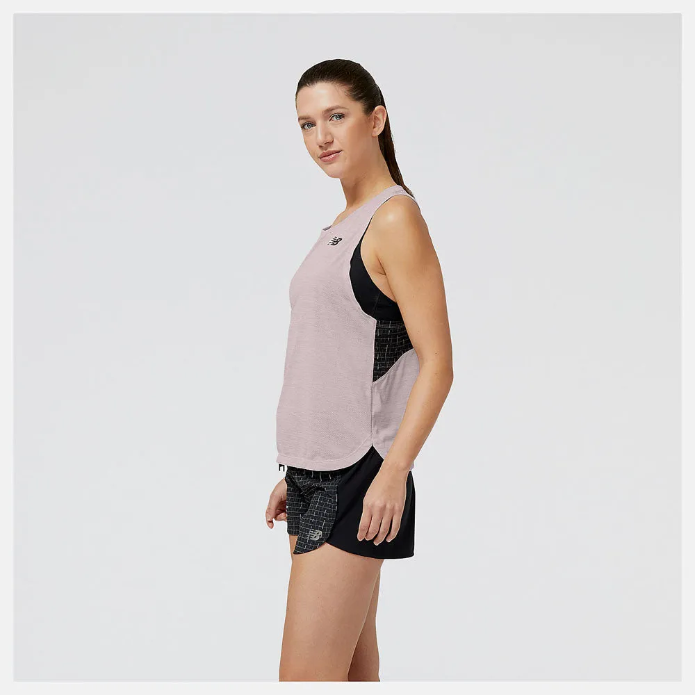 New Balance Womens Impact Run Luminous Tank