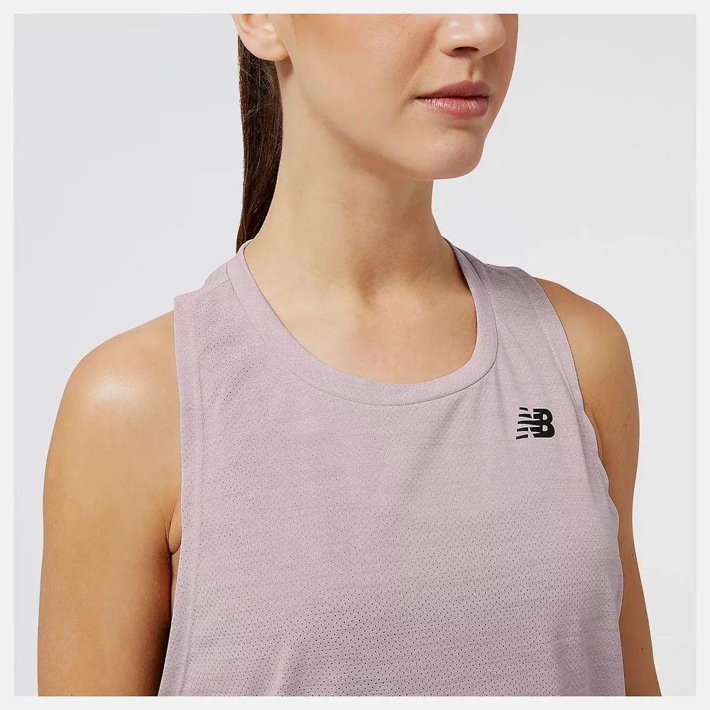 New Balance Womens Impact Run Luminous Tank