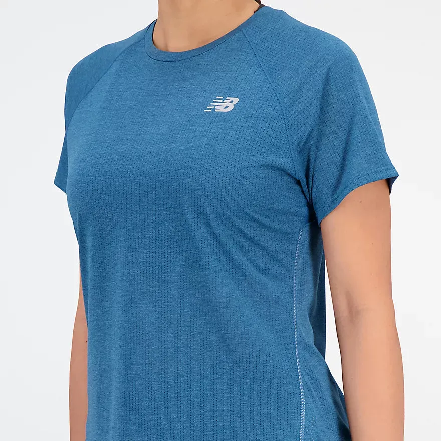 New Balance Women's Impact Short Sleeve