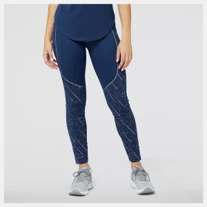 New Balance Women's Reflective Print Impact Run Heat Tight
