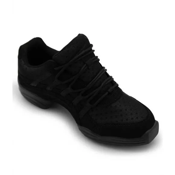 NEW CAPEZIO kids rock it dansneaker - medium width in black