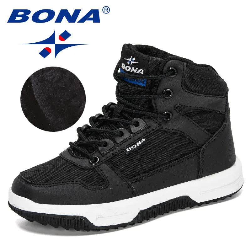 New Designers Children's Winter Boots Plush Warm Plush-Padded Boots