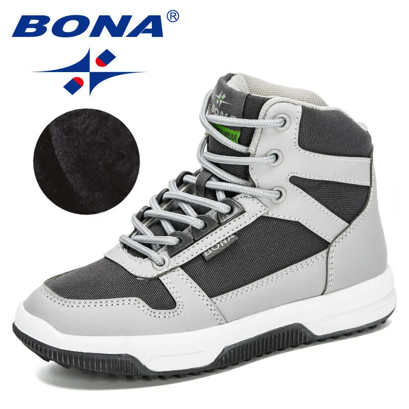New Designers Children's Winter Boots Plush Warm Plush-Padded Boots