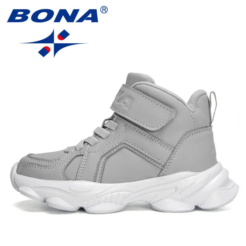 New Designers Warm Winter Snow Boots Children Ankle Boots