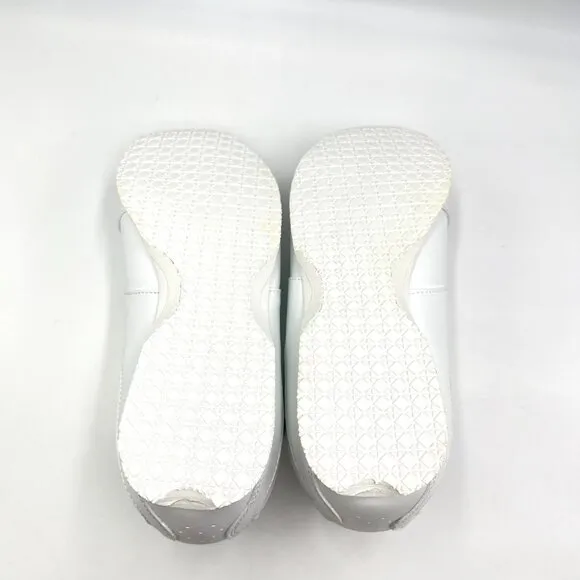 New Kaepa Cheer Cheerleader Cheerleading White Shoes Sneakers Big Girls 4.5