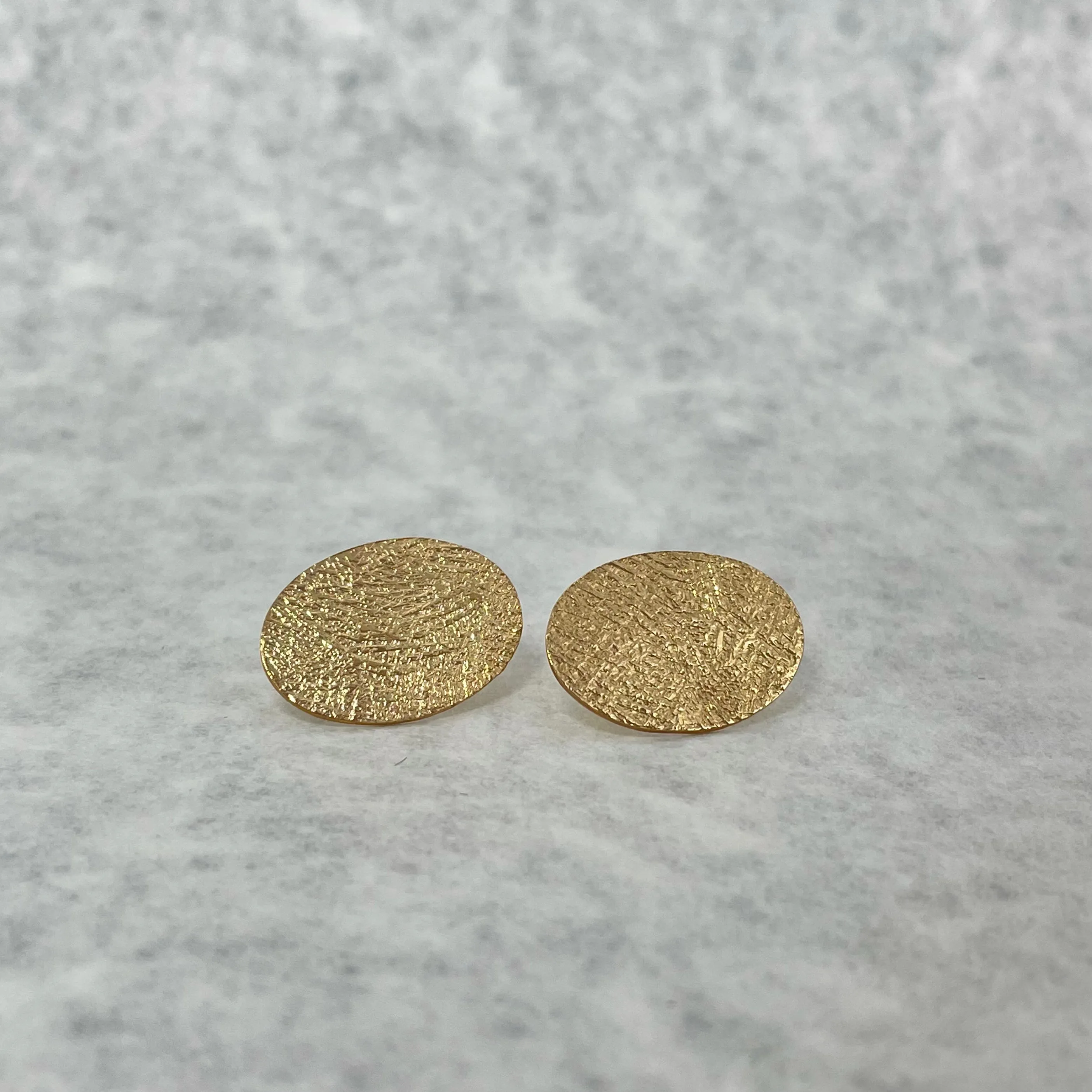 NEW! Thumbprint Stud Earrings by Shepherd's Run Jewelry