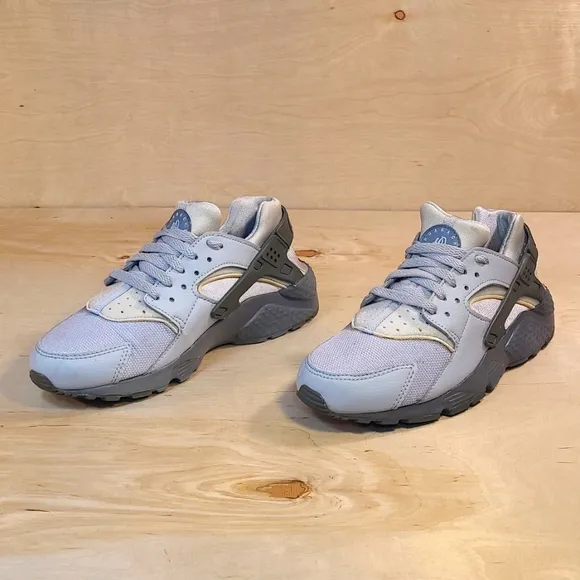 Nike Air Huarache Run Wolf Gray Athletic Shoes 654275-032