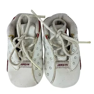 Nike Air Jordan’s Rare Vintage 2005 Baby Crib Booties Red White Size 2C