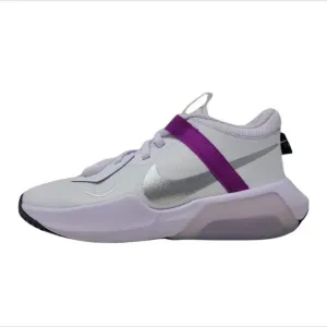 Nike Air Zoom Crossover Basketball Shoe White Metallic Silver DC5216-102 US 5.5Y