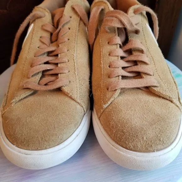 Nike Blazer Low Yellow Gold Suede Sneaker Shoes Size 6