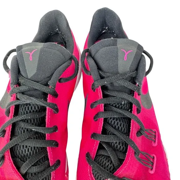 Nike HyperChase TB Basketball Shoes Mens 8 Pink Lace Up Rubber Sole 705363-602