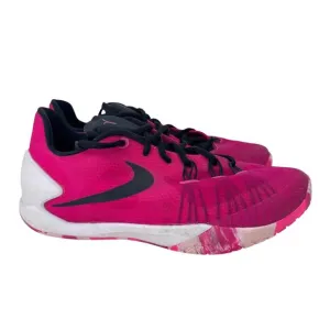 Nike HyperChase TB Basketball Shoes Mens 8 Pink Lace Up Rubber Sole 705363-602