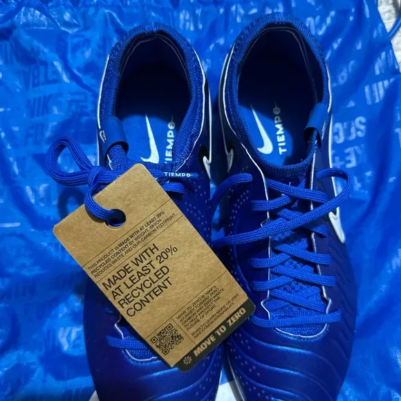 Nike kids Blue Soccer Cleats