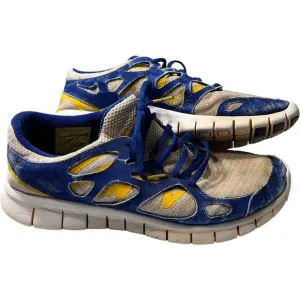 Nike Mens Livestrong X Free Run 442163-117 Blue Running Shoes Sneakers Size 9.5