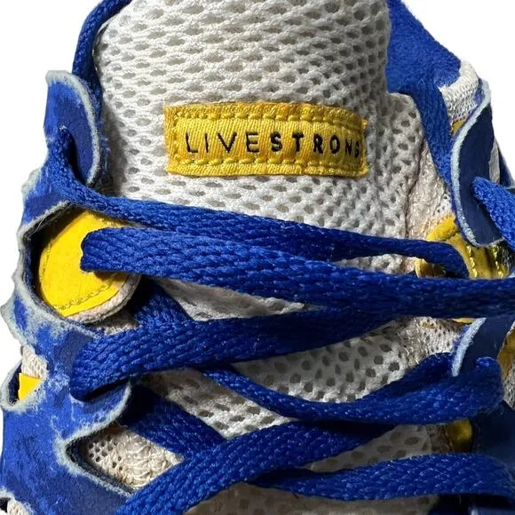 Nike Mens Livestrong X Free Run 442163-117 Blue Running Shoes Sneakers Size 9.5