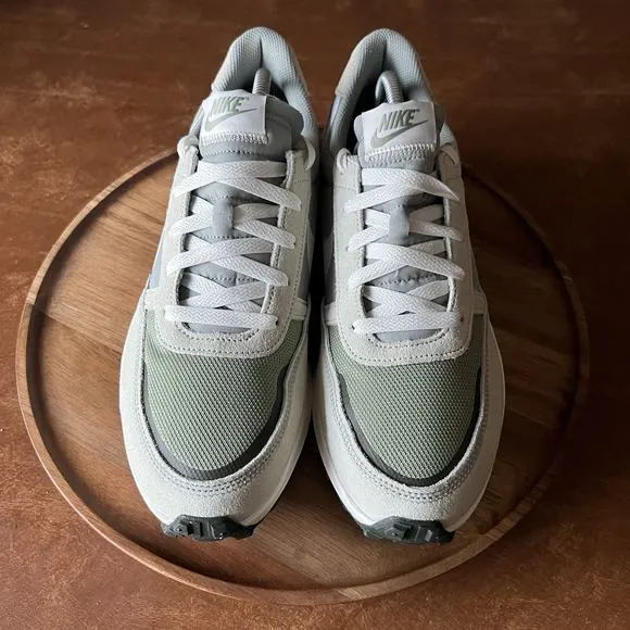 Nike Men's Waffle Nav Suede Jade Horizon Green Trainer Sneakers Shoes Size 10.5