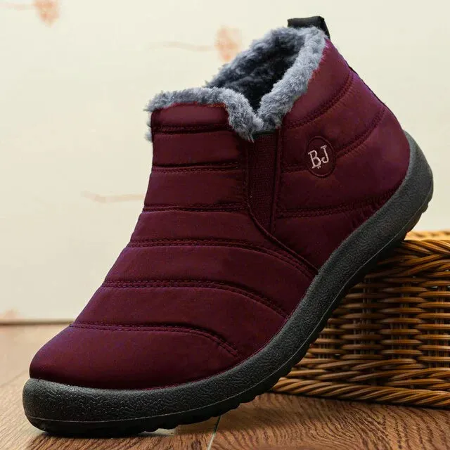 NordGrip™ | Rubber Grip Winter Fur Shoes
