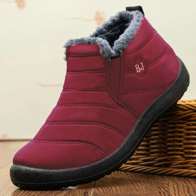 NordGrip™ | Rubber Grip Winter Fur Shoes