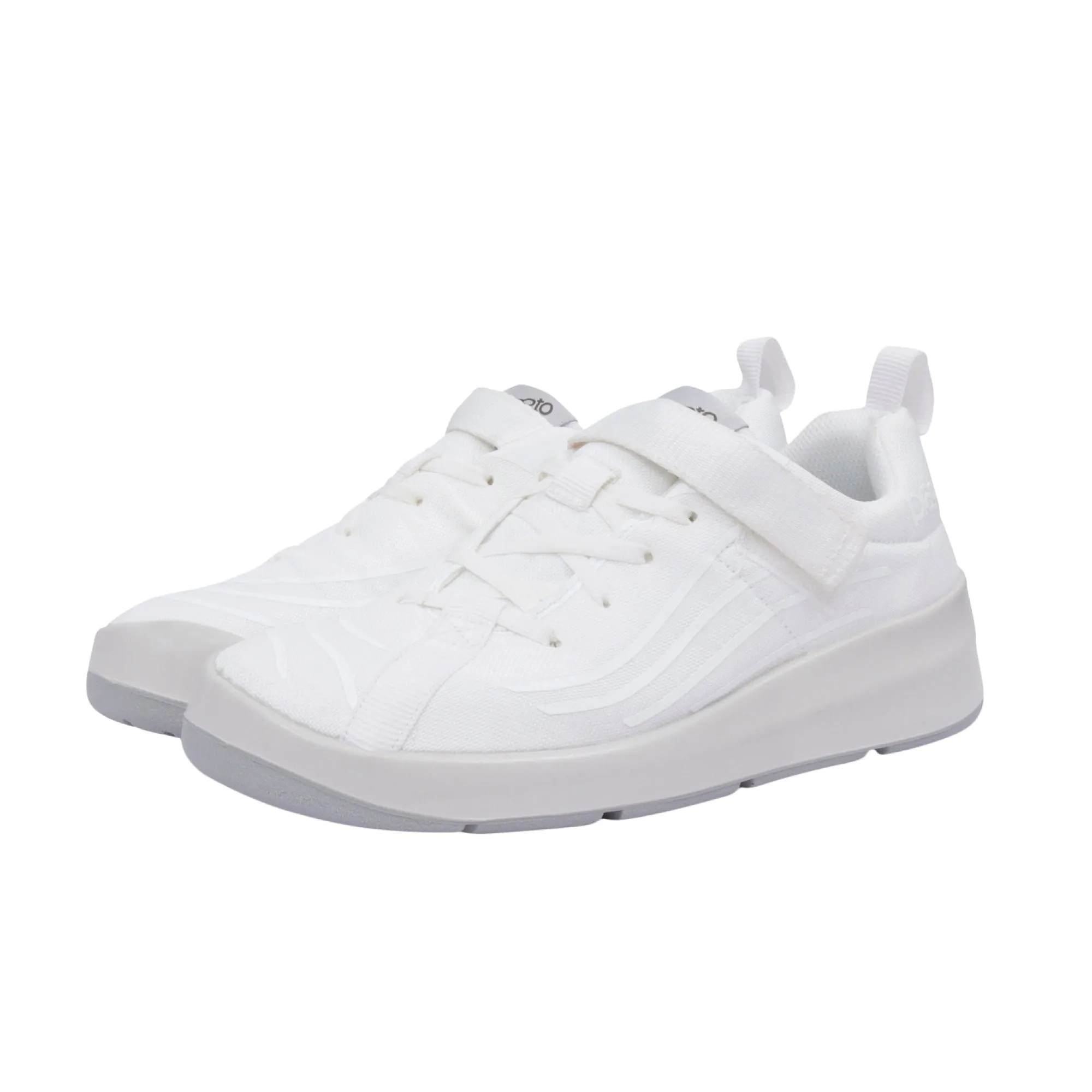 Nova Multiplay School Shoes (1 - 4 UK) - White