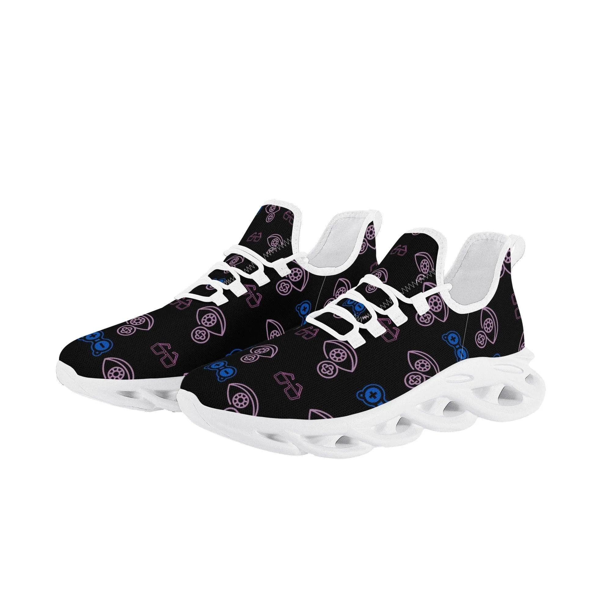 Optometrist Women Eye Icons Sneakers