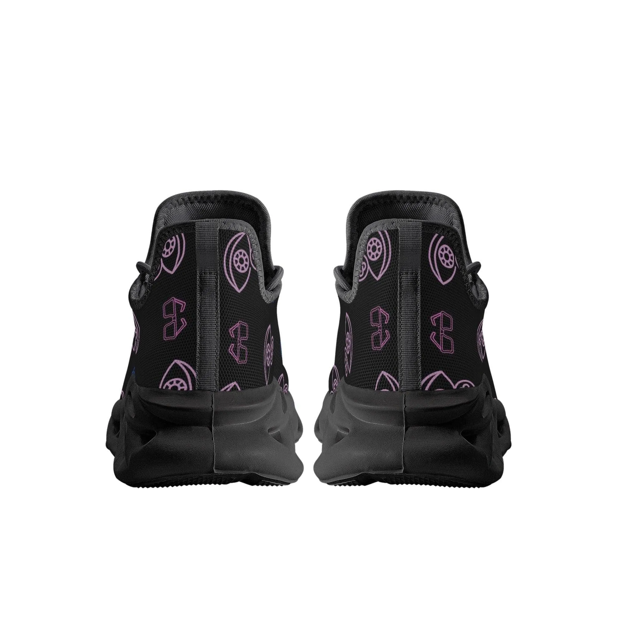 Optometrist Women Eye Icons Sneakers