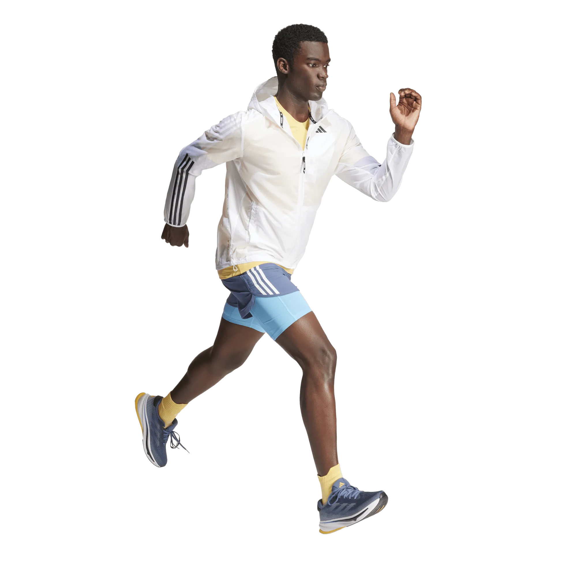 Own The Run 3-Stripes 2-in-1 Shorts