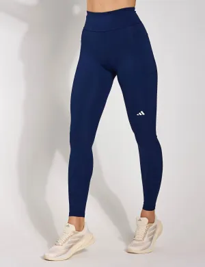 Own the Run Full-Length Leggings - Dark Blue