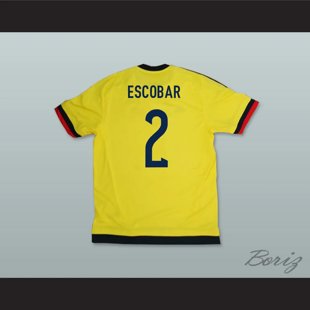 Pablo Escobar 2 Colombia Football Soccer Jersey