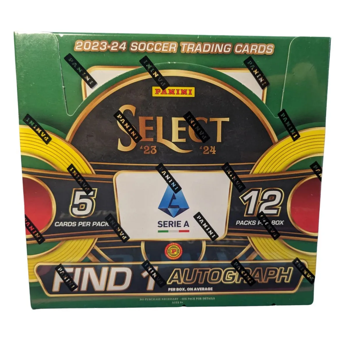 Panini 2023-2024 Select LaLiga Serie A Hobby Soccer Trading Cards (Display of 12)
