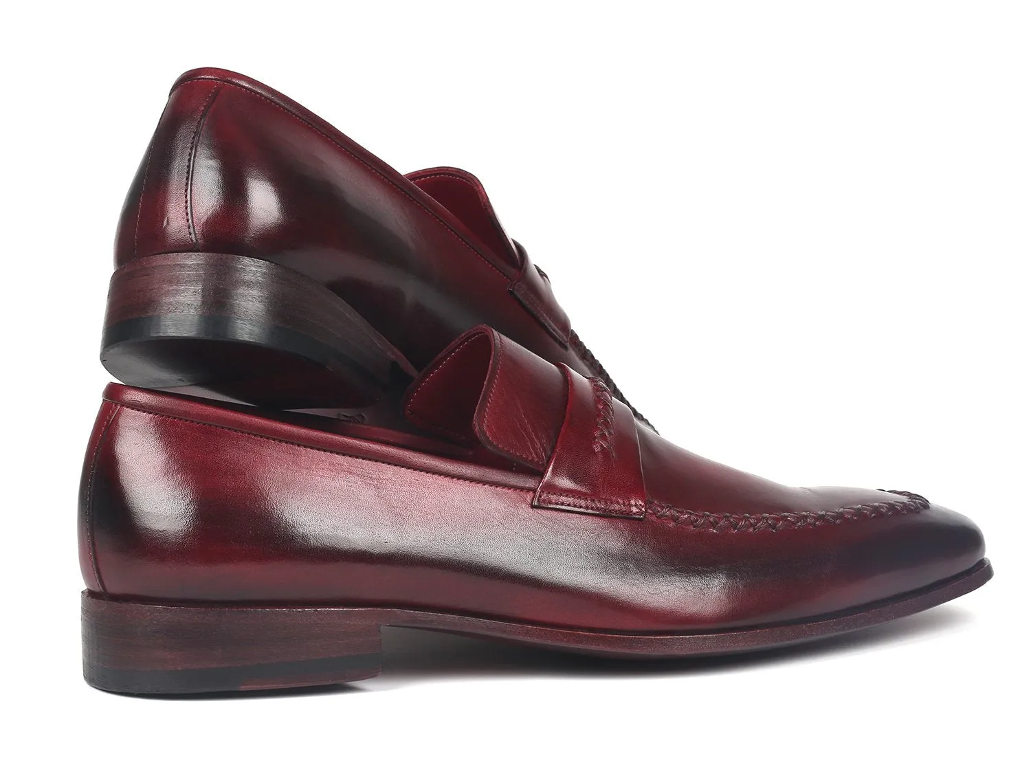 Paul Parkman Men's Loafers in Bordeaux
