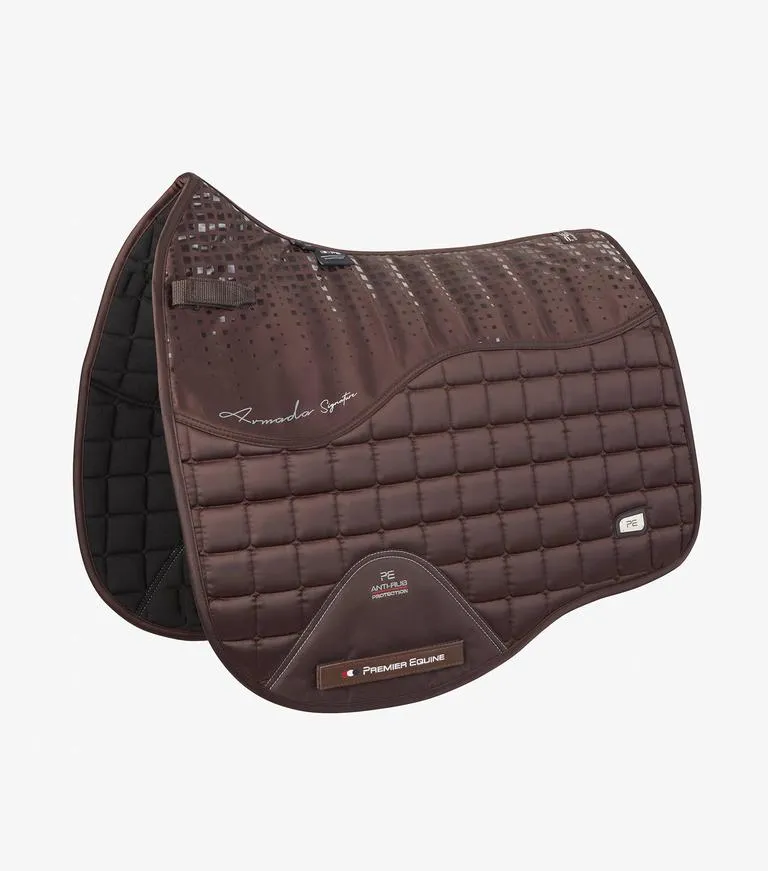 PEI Armada Anti-Slip Close Contact Dressage Pad (Brown)