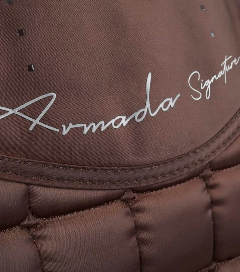 PEI Armada Anti-Slip Close Contact Dressage Pad (Brown)