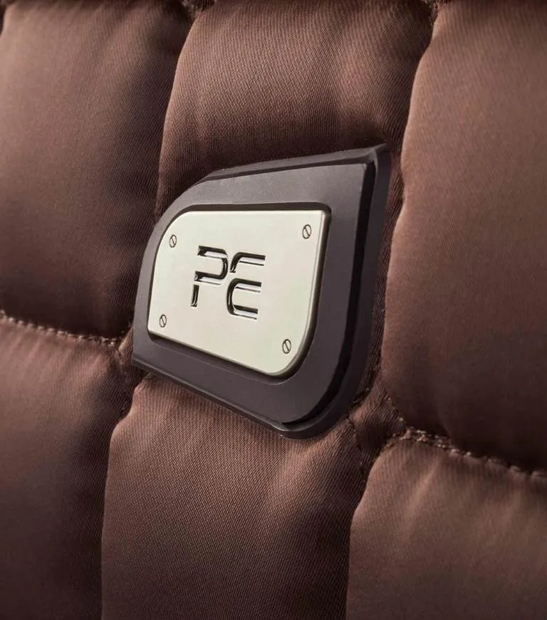 PEI Armada Anti-Slip Close Contact Dressage Pad (Brown)