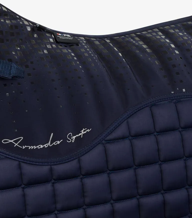 PEI Armada Anti-Slip Close Contact Dressage Pad (Navy)